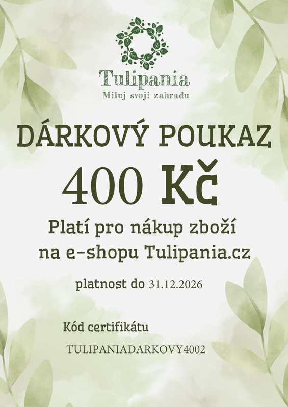 DÁRKOVY POUKAZ 400 Kč